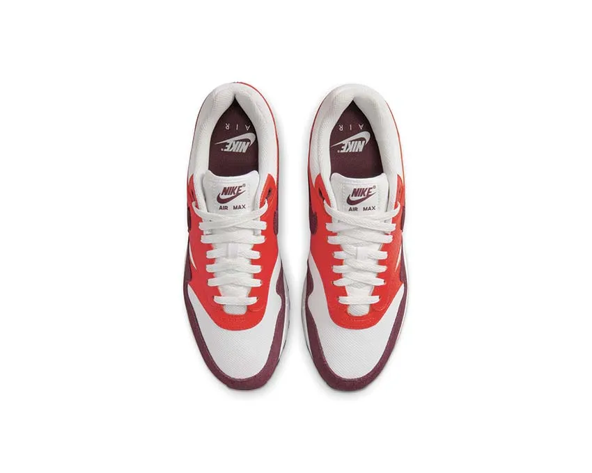 Nike Air Max 1 "Burgundy Crush" Sleek Detail Breathable Sole