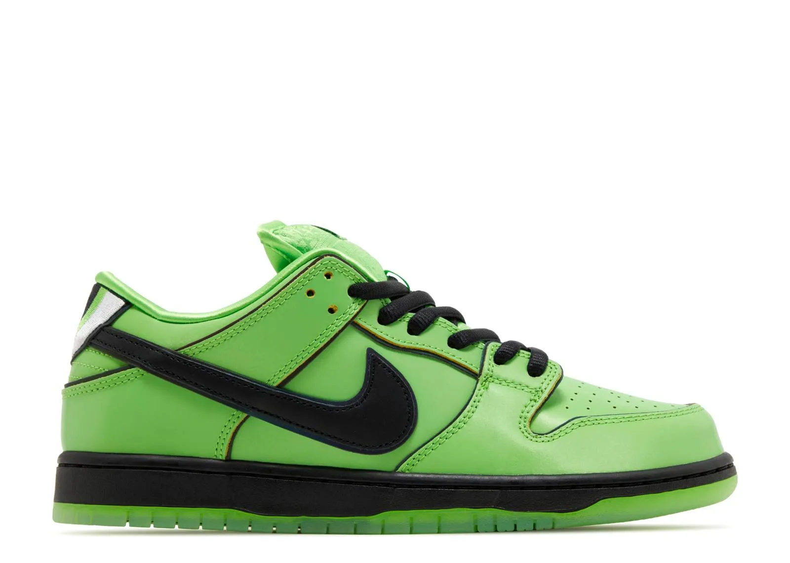 Nike Dunk Low SB The Powerpuff Girls Buttercup Child Pace