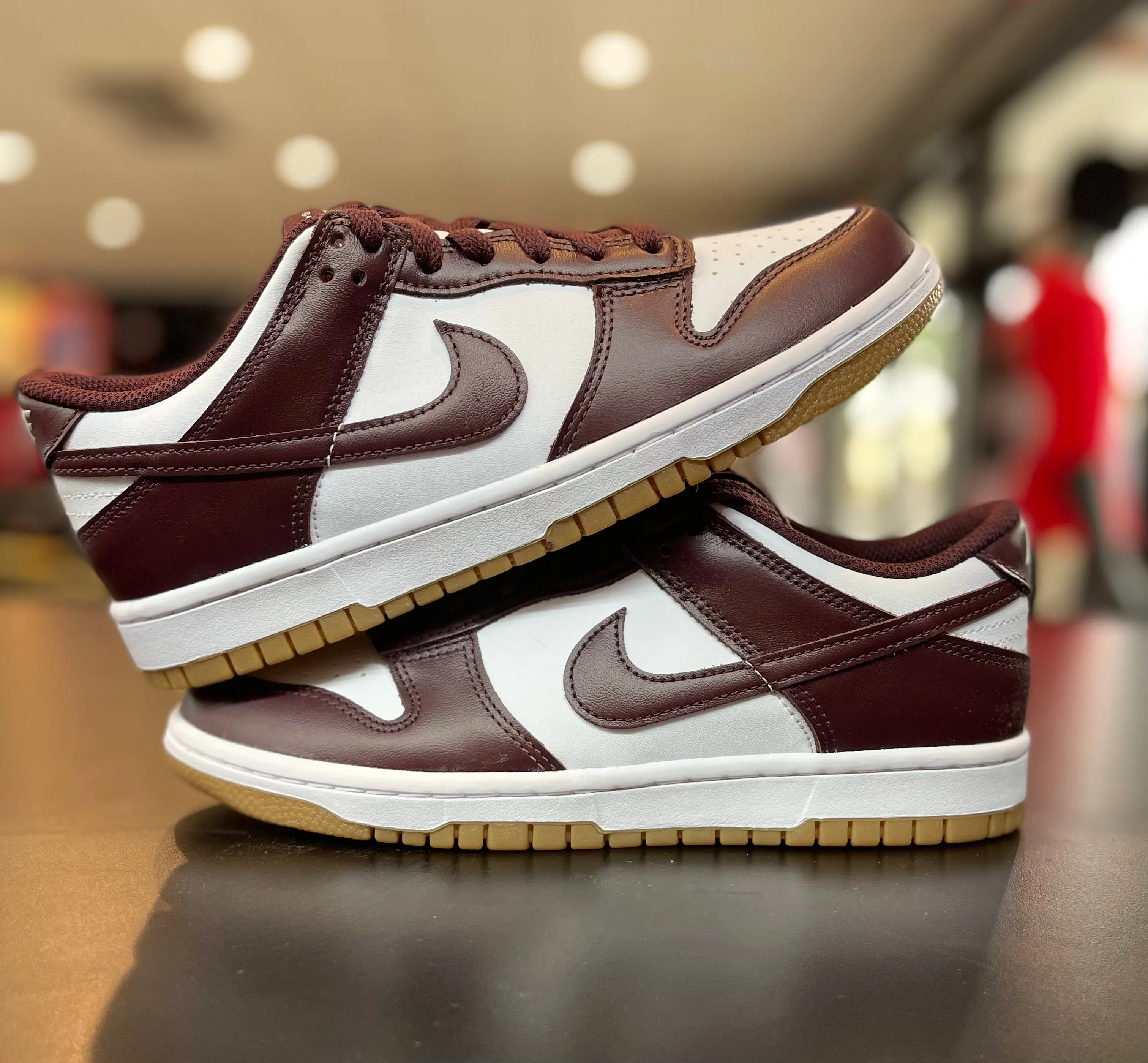 Fashionable Walk Lightweight Feel Nike Dunk Low ?? Burgundy Crush Gum?? (GS)