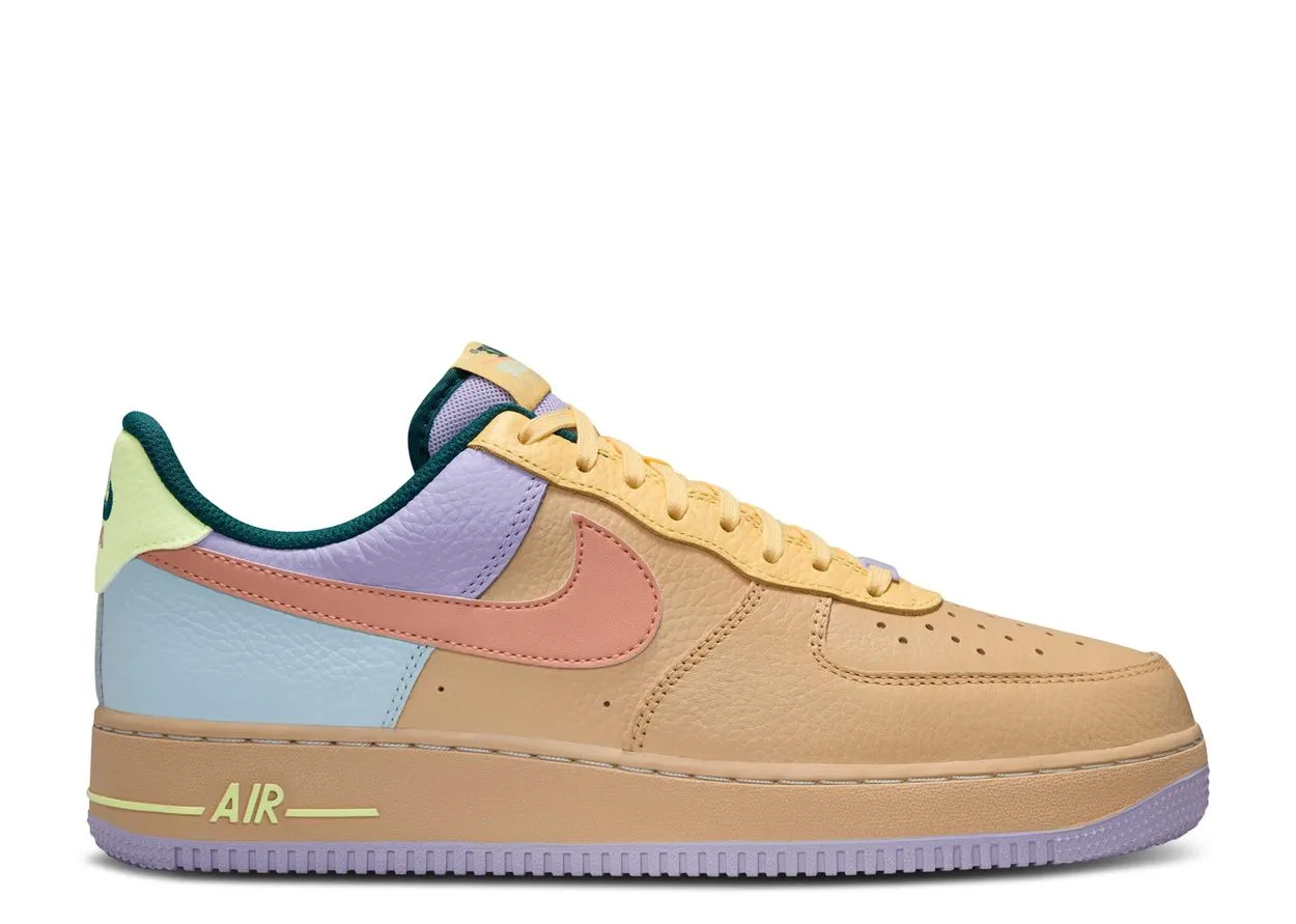 Nike Air Force 1 Low '07 Sesame Hydrangeas Soft Yellow Apricot Agate Creek Walk Winter Vibe