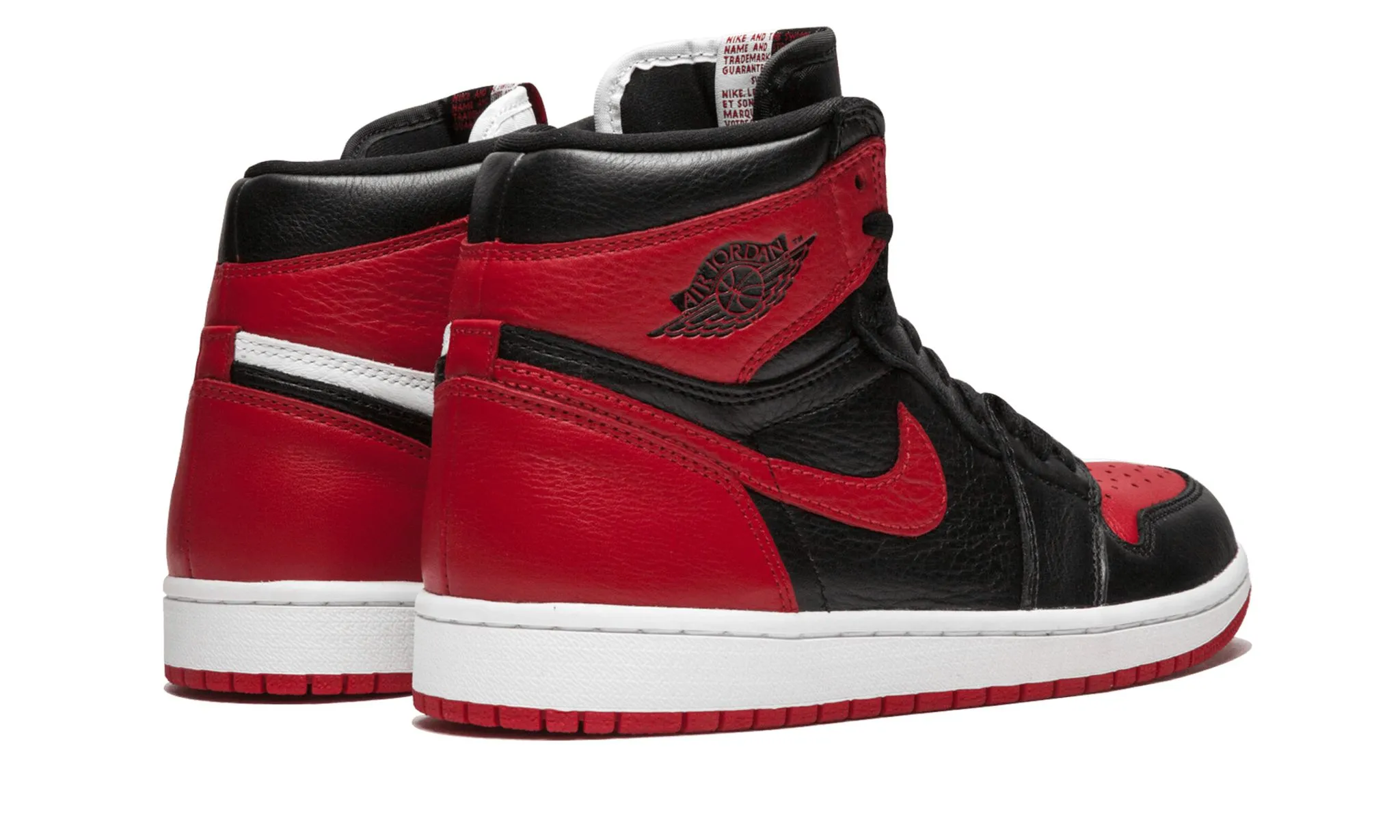 Air Jordan 1 Retro High OG NRG Homage 2 Home Non Numbered LightweightUpper
