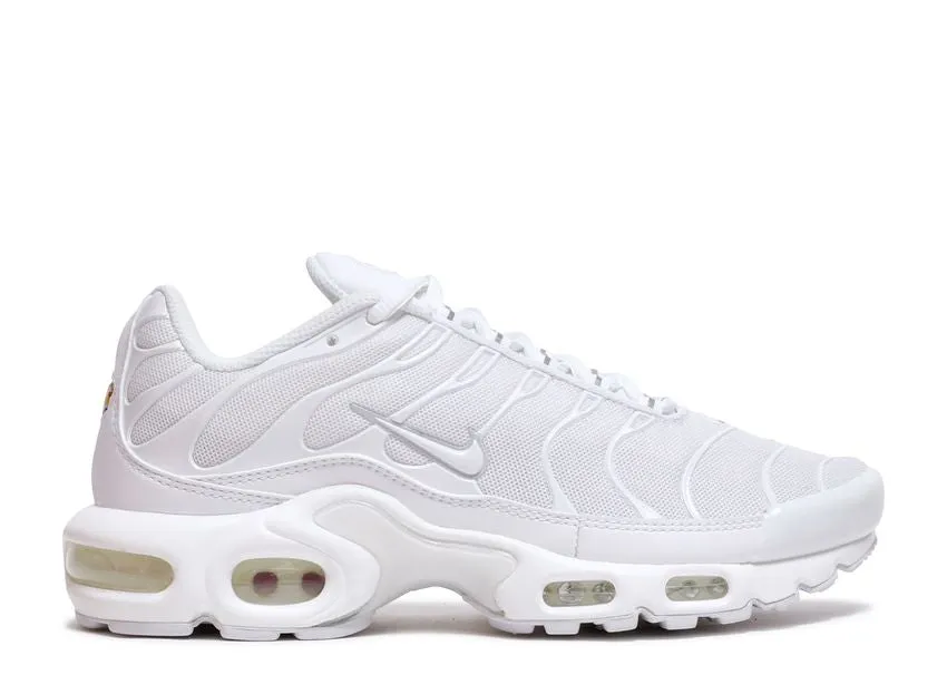 Nike Air Max Plus White Pure Platinum Block Hike Casual Elegance