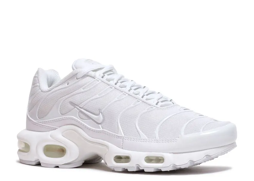 Nike Air Max Plus White Pure Platinum Breath Fresh Cushion Points