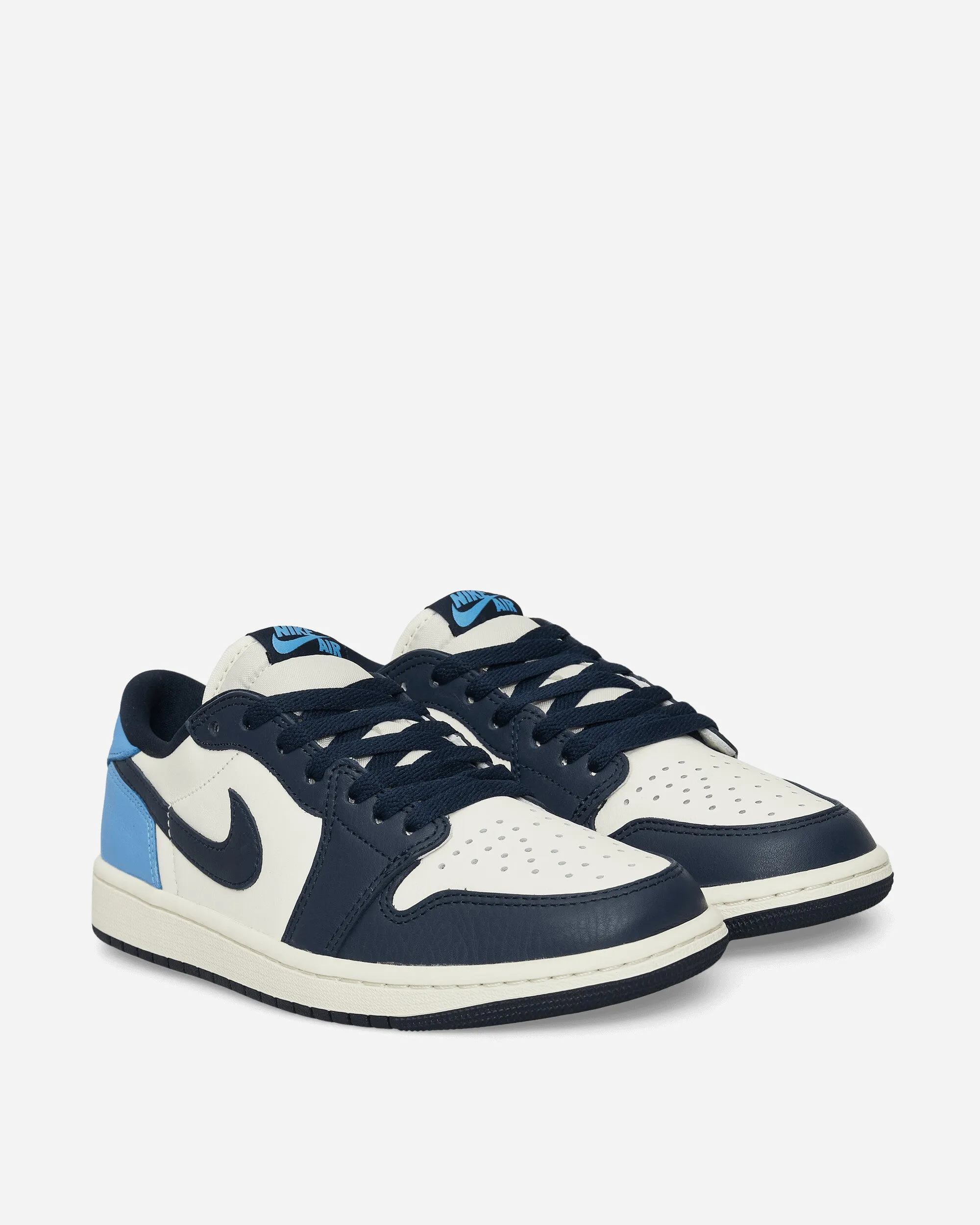 Air Jordan 1 Low Sneakers Obsidian Trend Glow Cold Safe