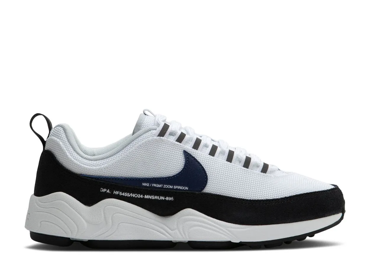 Cyber Mode Shock absorption Nike Air Zoom Spiridon Fragment Design White Blue Void