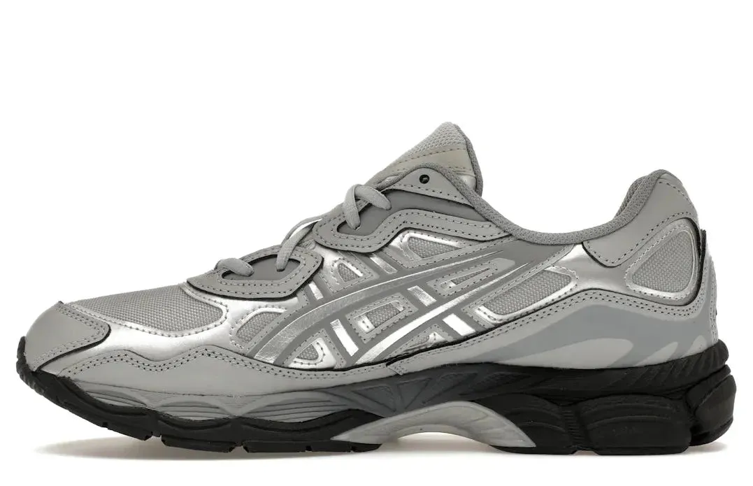 workout wear Reinforced Stitching ASICS Gel-NYC Mid Grey Sheet Rock