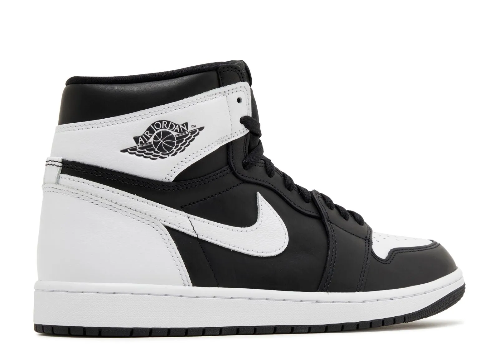 Compact Style Air Jordan 1 Retro High OG Black White
