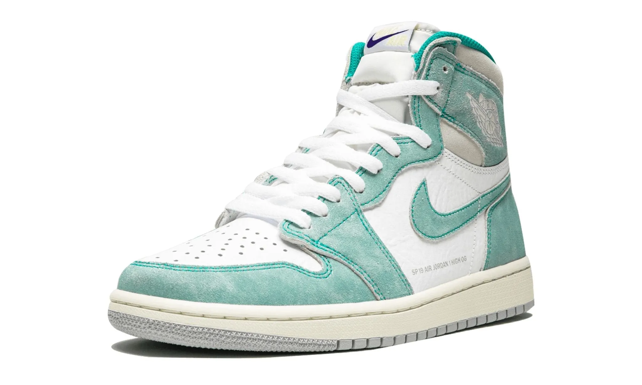 Soft Step Air Jordan 1 Retro High OG Turbo Green