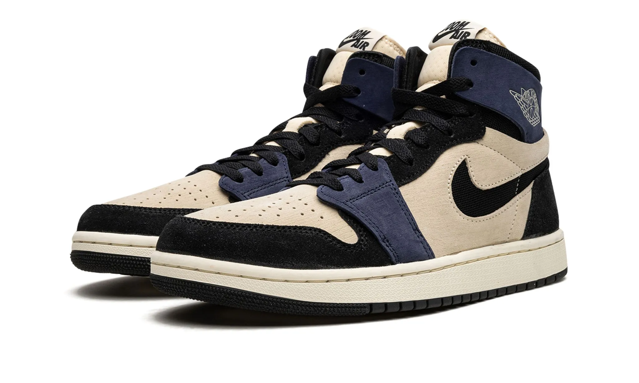 All Matching Street Scene Wmns Air Jordan 1 High Zoom Comfort 2 'Blackened Blue'