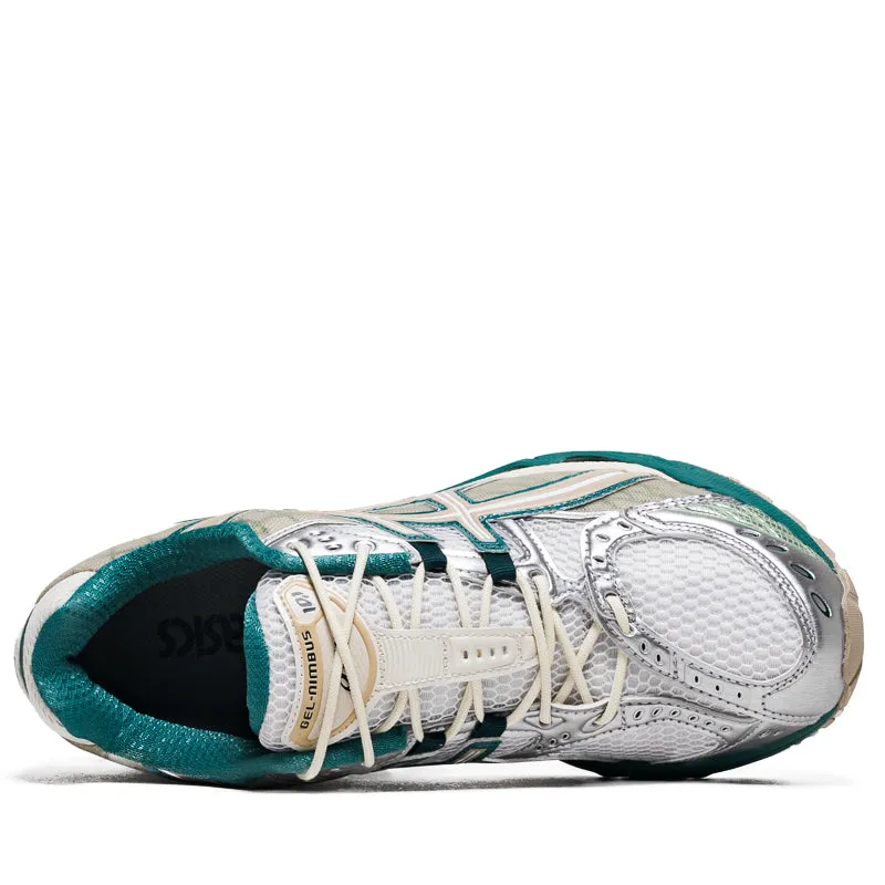 Asics Gel-Nimbus 10.1 - White/Rainy Lake Athletic