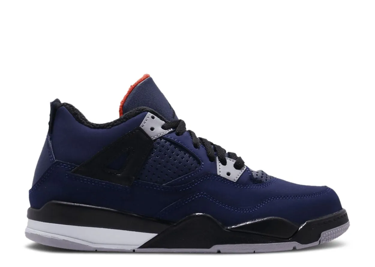 Air Jordan 4 Retro Loyal Blue (PS) Low Step Stylish Go