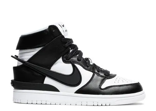 Sunrise Stroll Nike Dunk High Ambush Black White