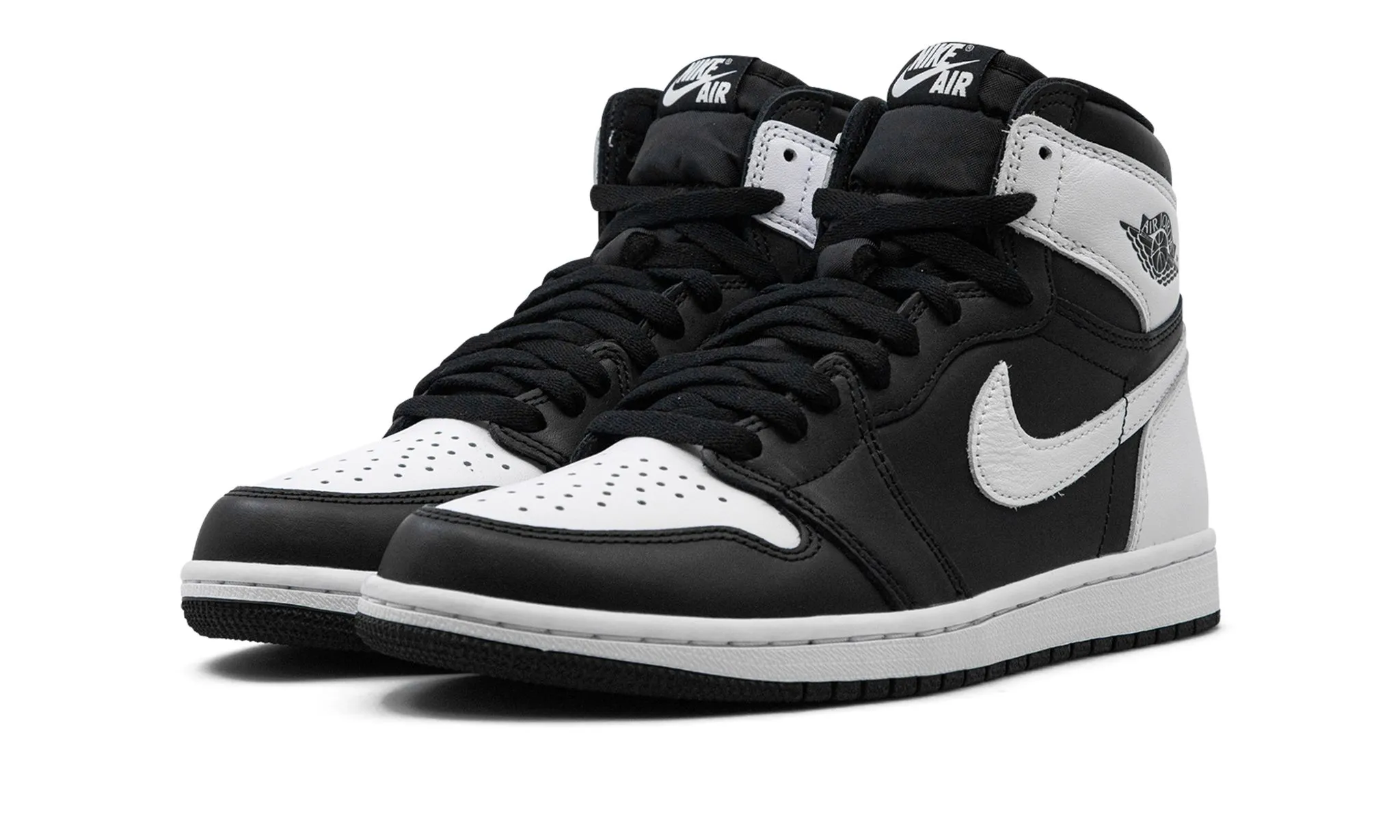 Air Jordan 1 Retro High OG Reverse Panda / Black White 2.0 Guide Hike Soft Pressure