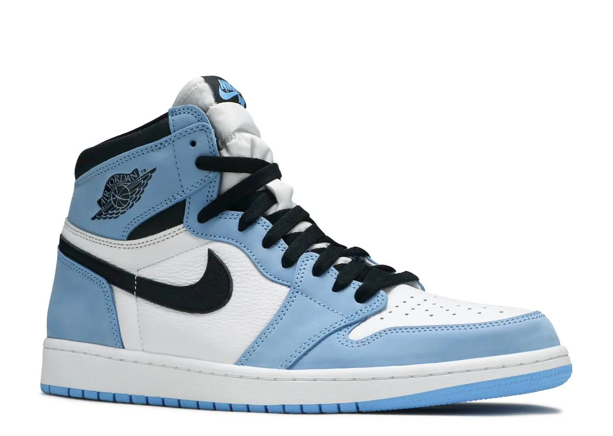 Air Jordan 1 Retro High OG University Blue Easy to Wear Easy Packing