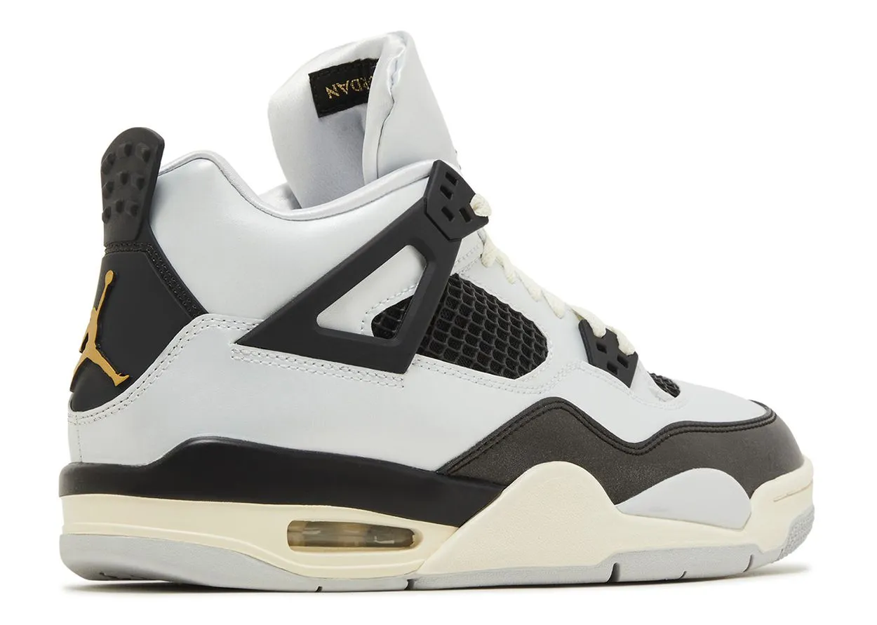 Air Jordan 4 Retro Platinum Gold Soft Design Pastel Tones