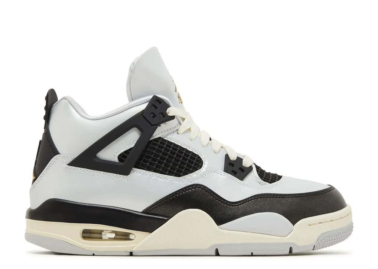 Air Jordan 4 Retro Platinum Gold Break Walk