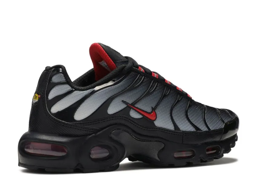 Stay Light Stable Support Nike Air Max Plus Black Gradient Red