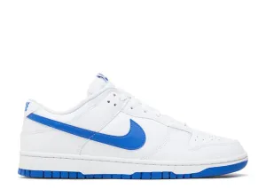 Comfort First Nike Dunk Low White Hyper Royal