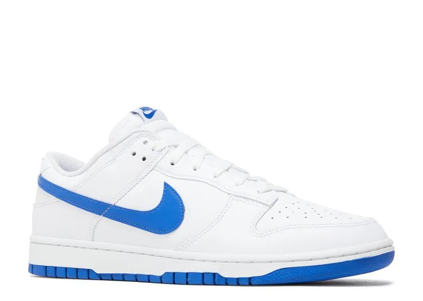youth trend Nike Dunk Low White Hyper Royal