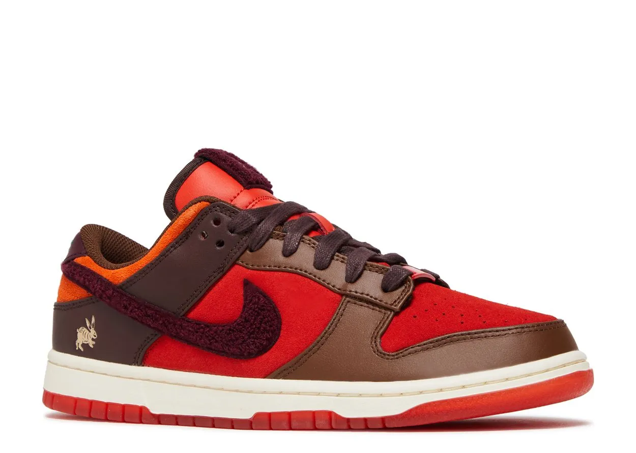 Game Day Nike Dunk Low Retro Year Of The Rabbit Light Crimson