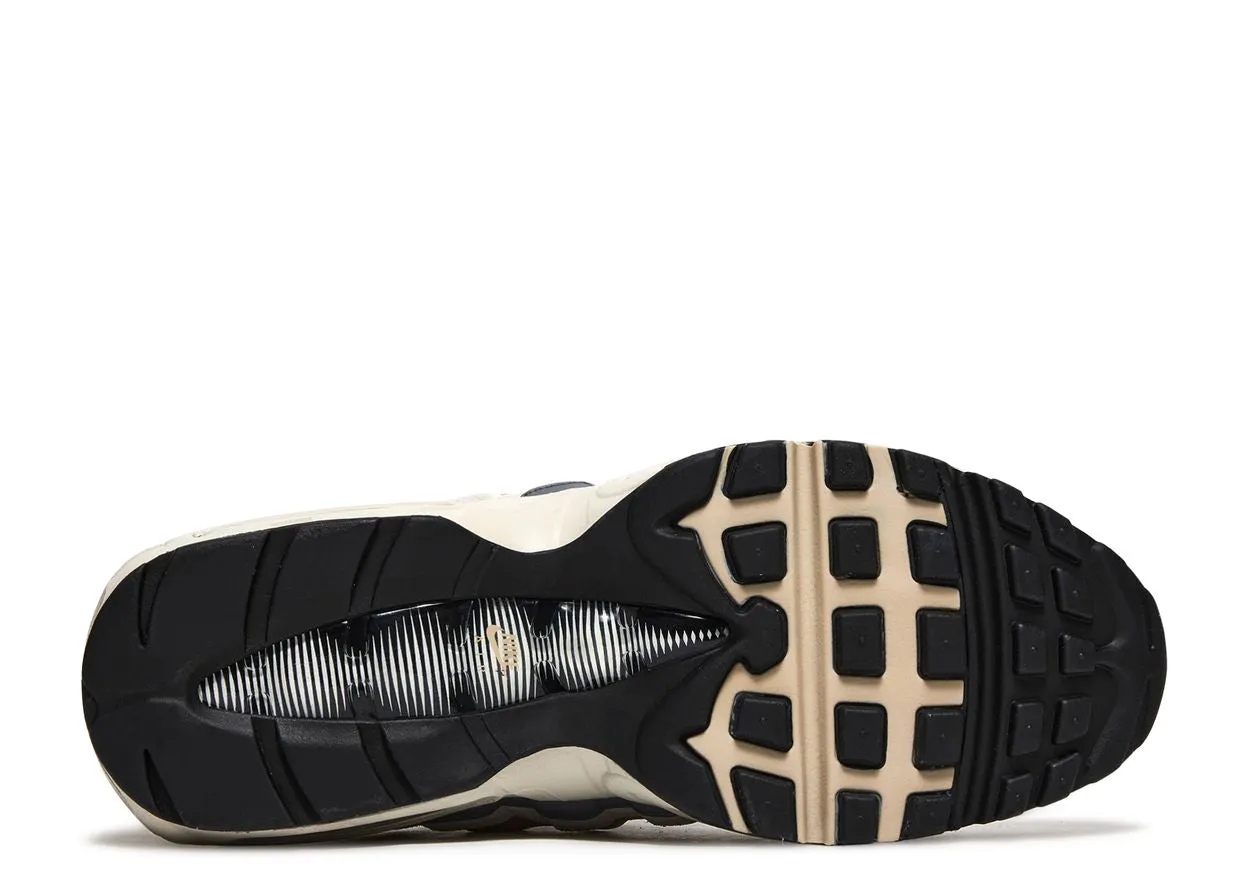 Nike Air Max 95 Black Beige Grey Gold Shine Club Meet