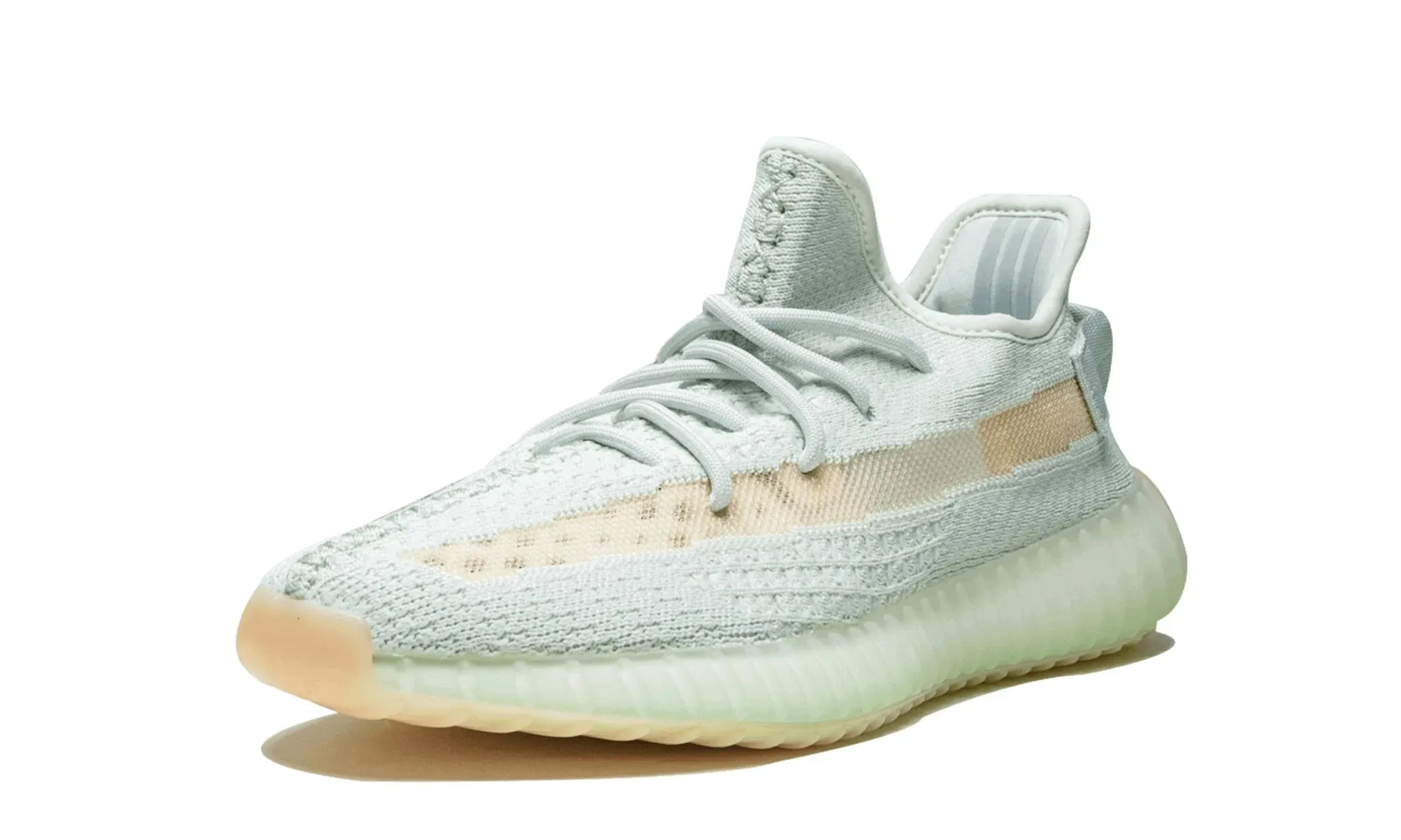 Adidas Yeezy Boost 350 V2 ??Hyperspace" Leather Upper Compact Style