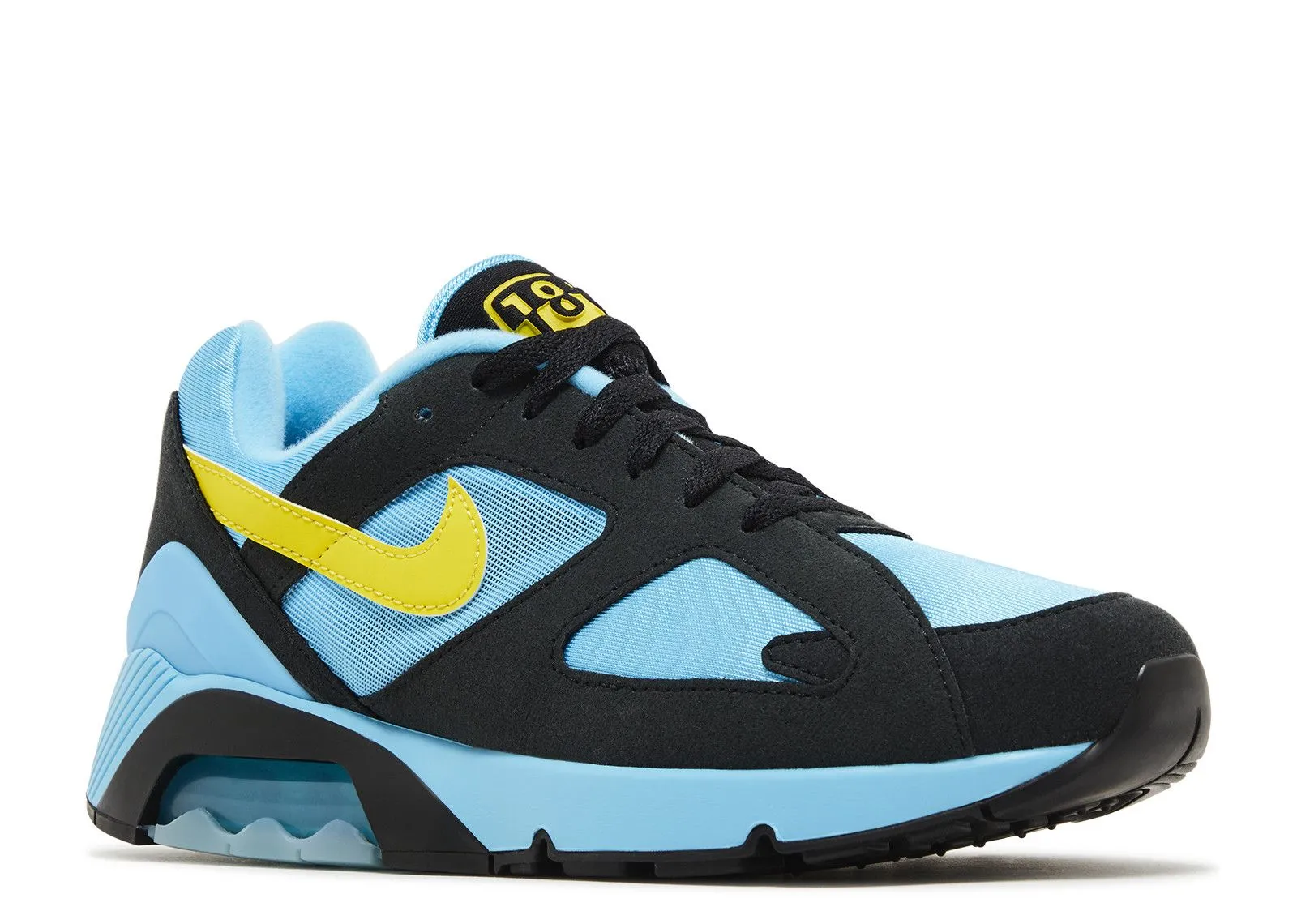Nike Air Max 180 Baltic Blue Round Toe Comfort Padding