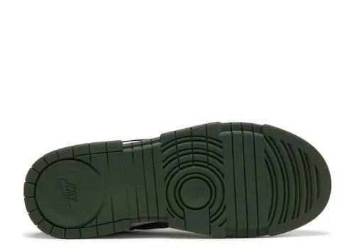 Ventilated Mesh Lace Up Design Nike Dunk Low Disrupt Dark Green
