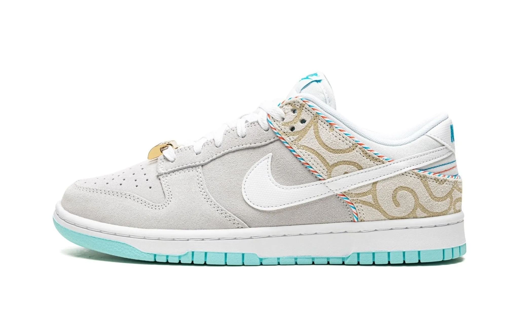 Soft Hike Test Hike Nike Dunk Low "Barbershop - Grey"