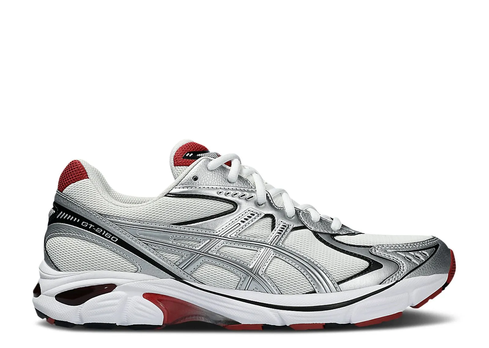 Asics GT-2160 Silver Red Plush Sole