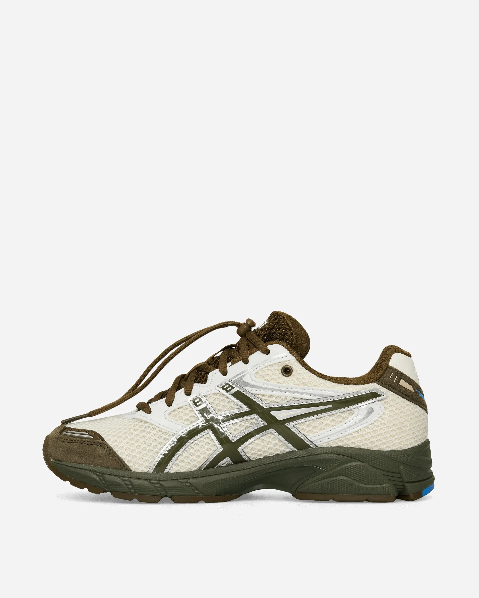 Temptation Vacation GEL-DS Trainer 14 Sneakers Cream / Olive Canvas Lace Tie Street Cool