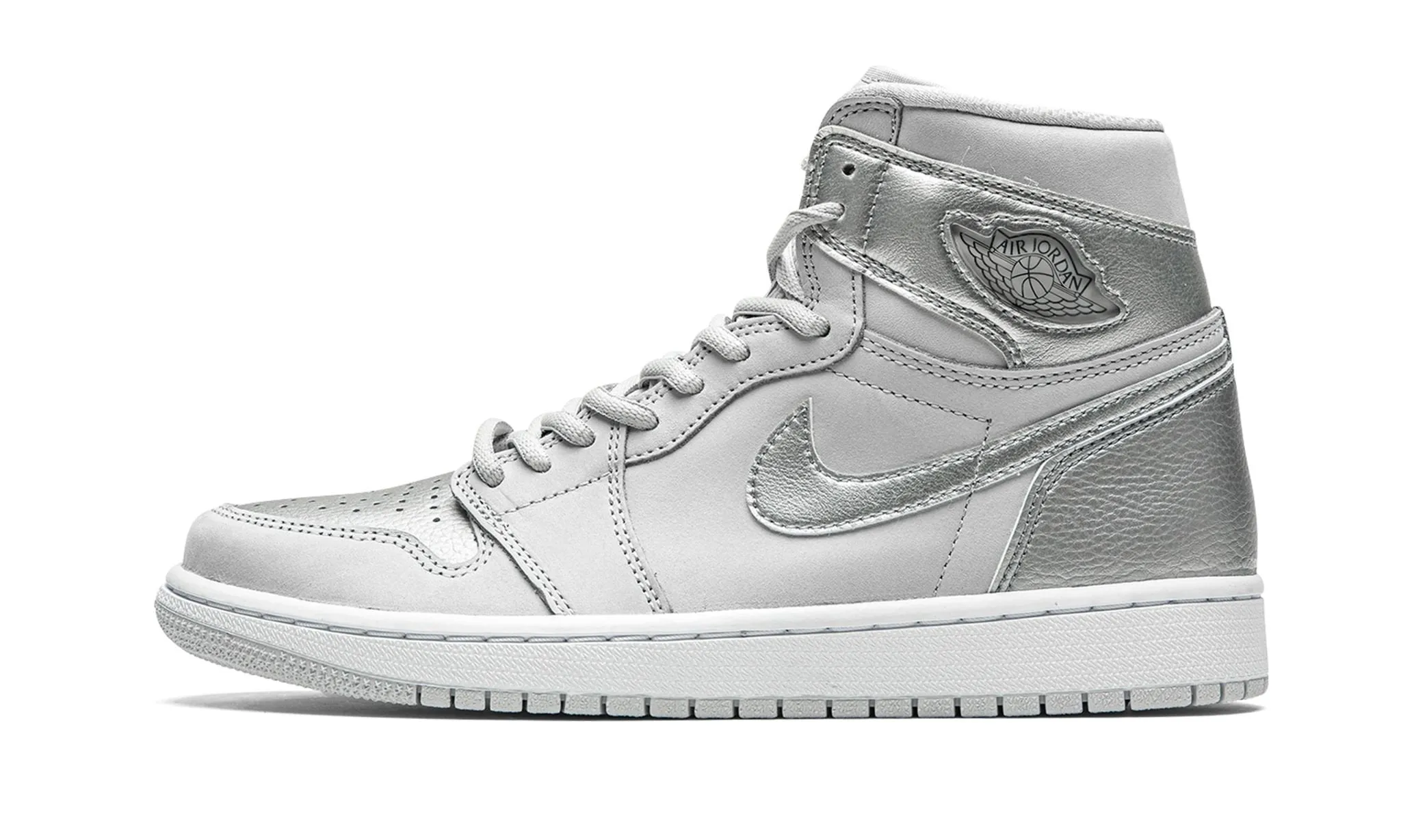 Elastic laces Coast Jog Air Jordan 1 Retro High OG CO.JP Tokyo Neutral Grey (2020)