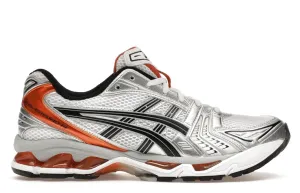 ASICS Gel-Kayano 14 White Piquant Orange Energy Return Midsoles Comfort Step