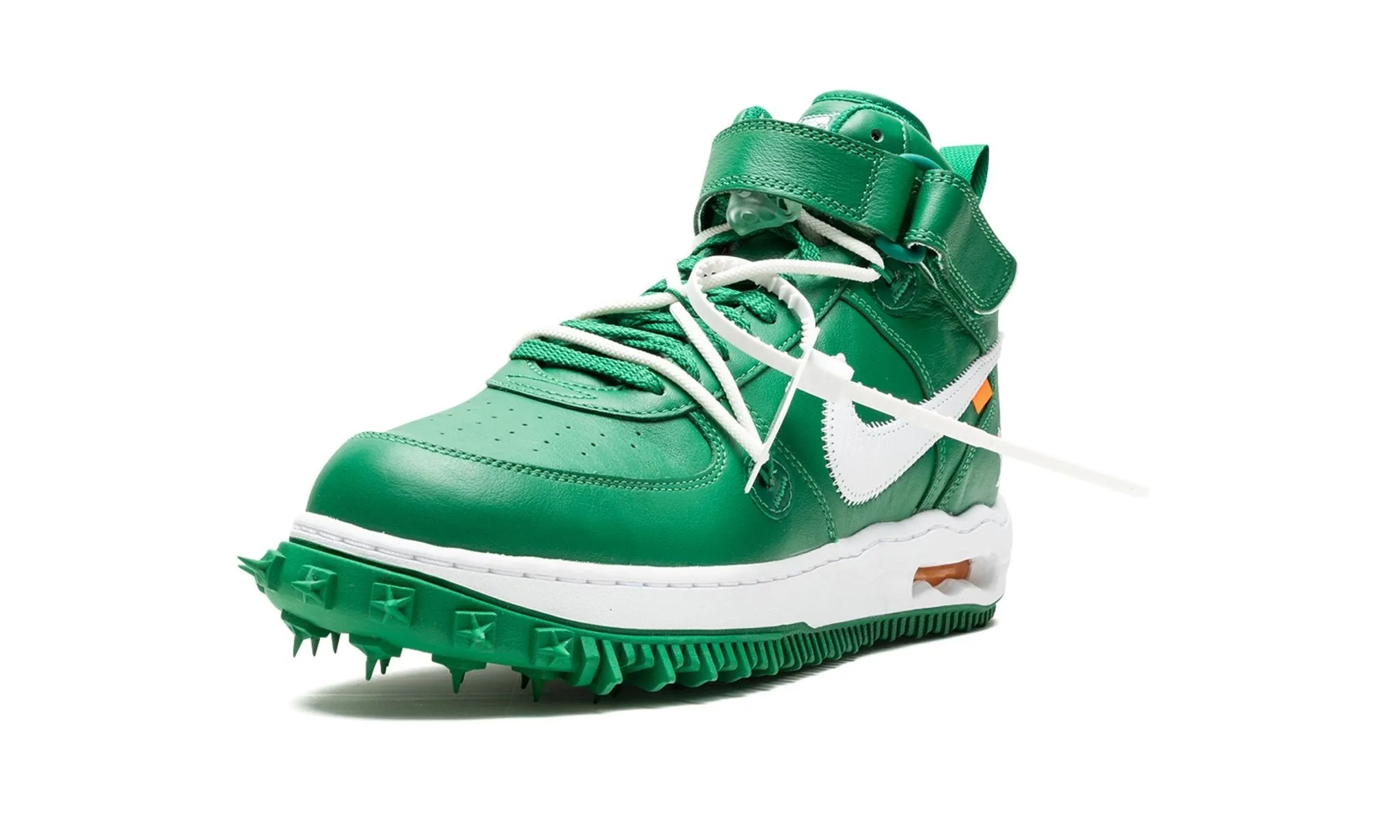 Comfortable Design Shoes Outdoor Friendly Nike X Off-White AF1 Mid "Pine Green"