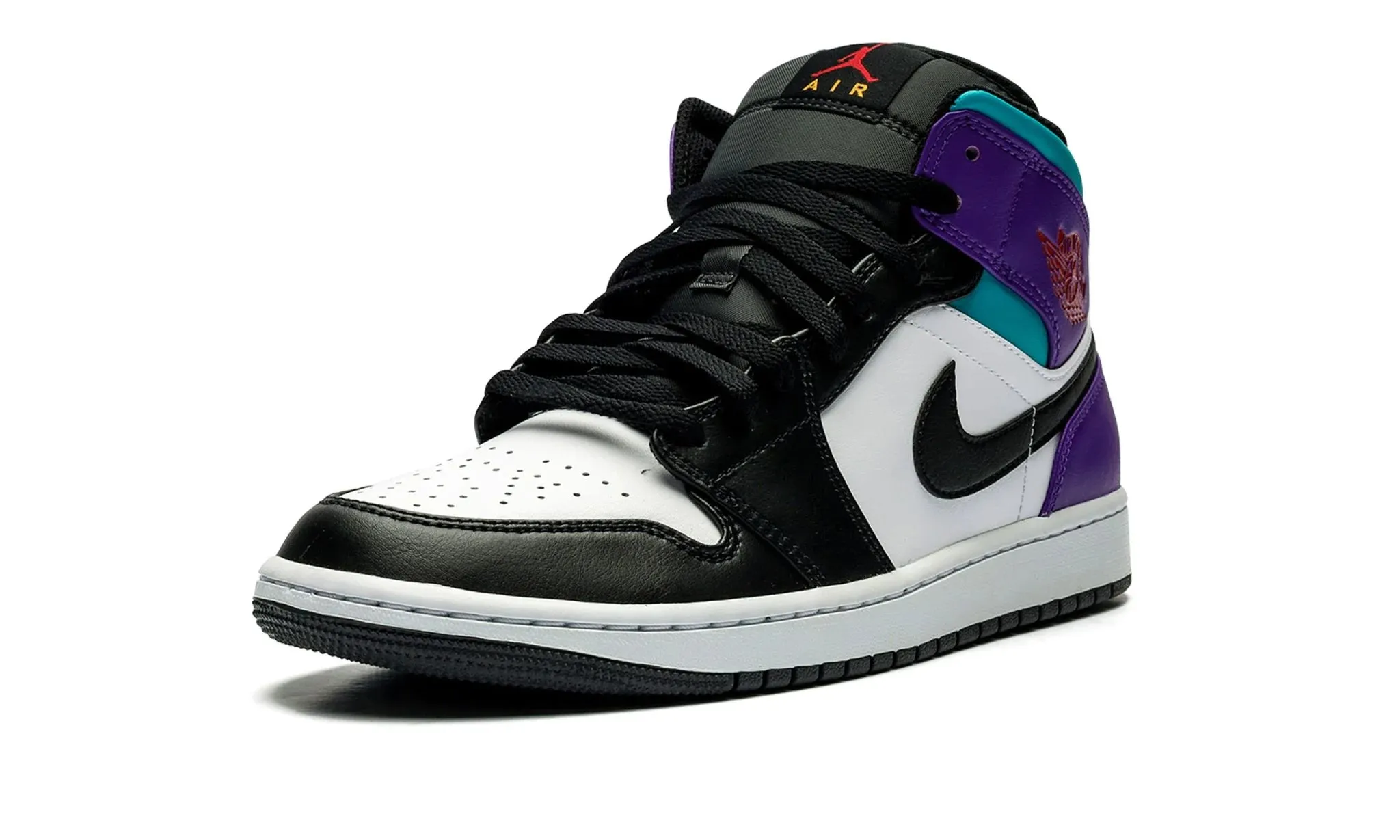 Lead Hike Air Jordan 1 Mid Aqua