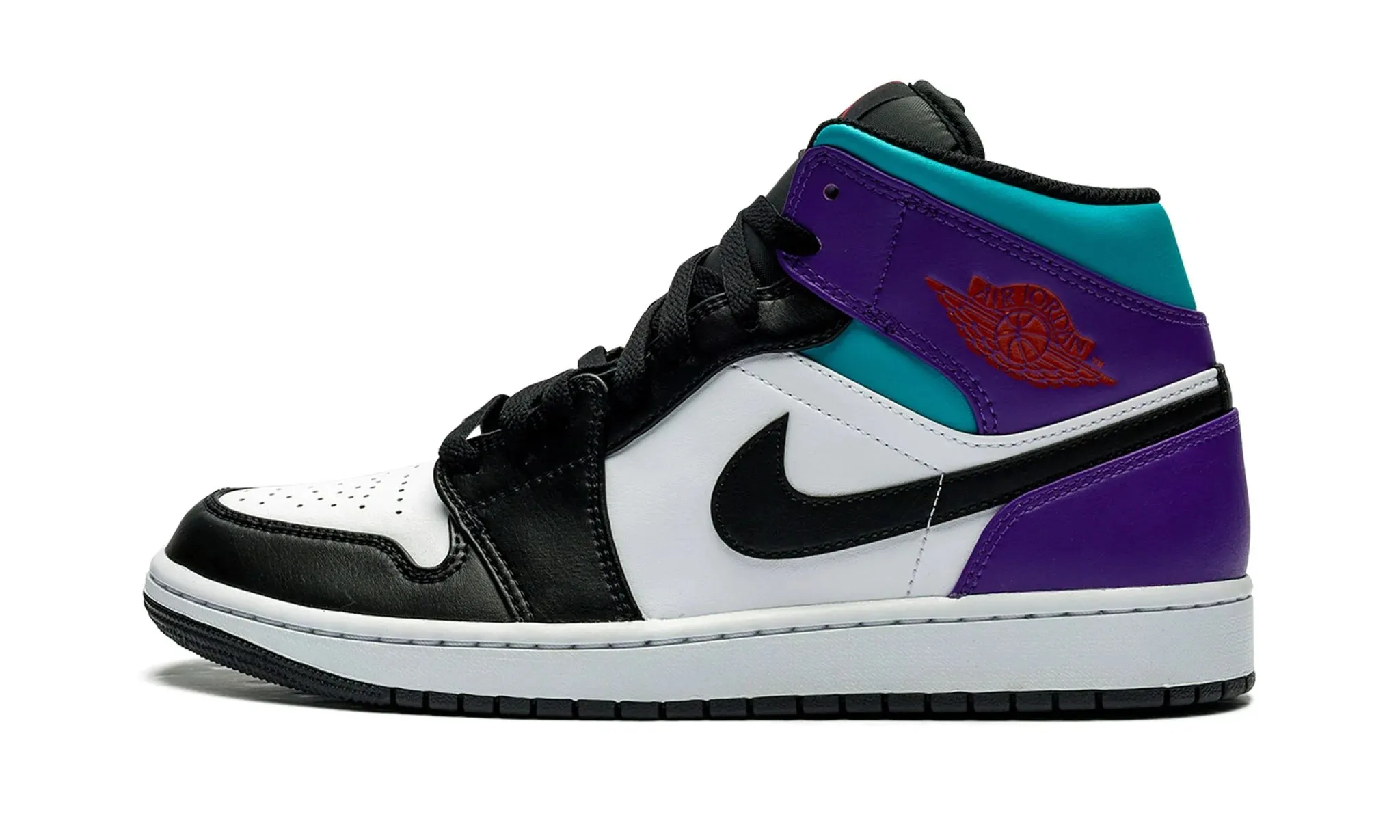 Air Jordan 1 Mid Aqua Sport Move Morning Ready