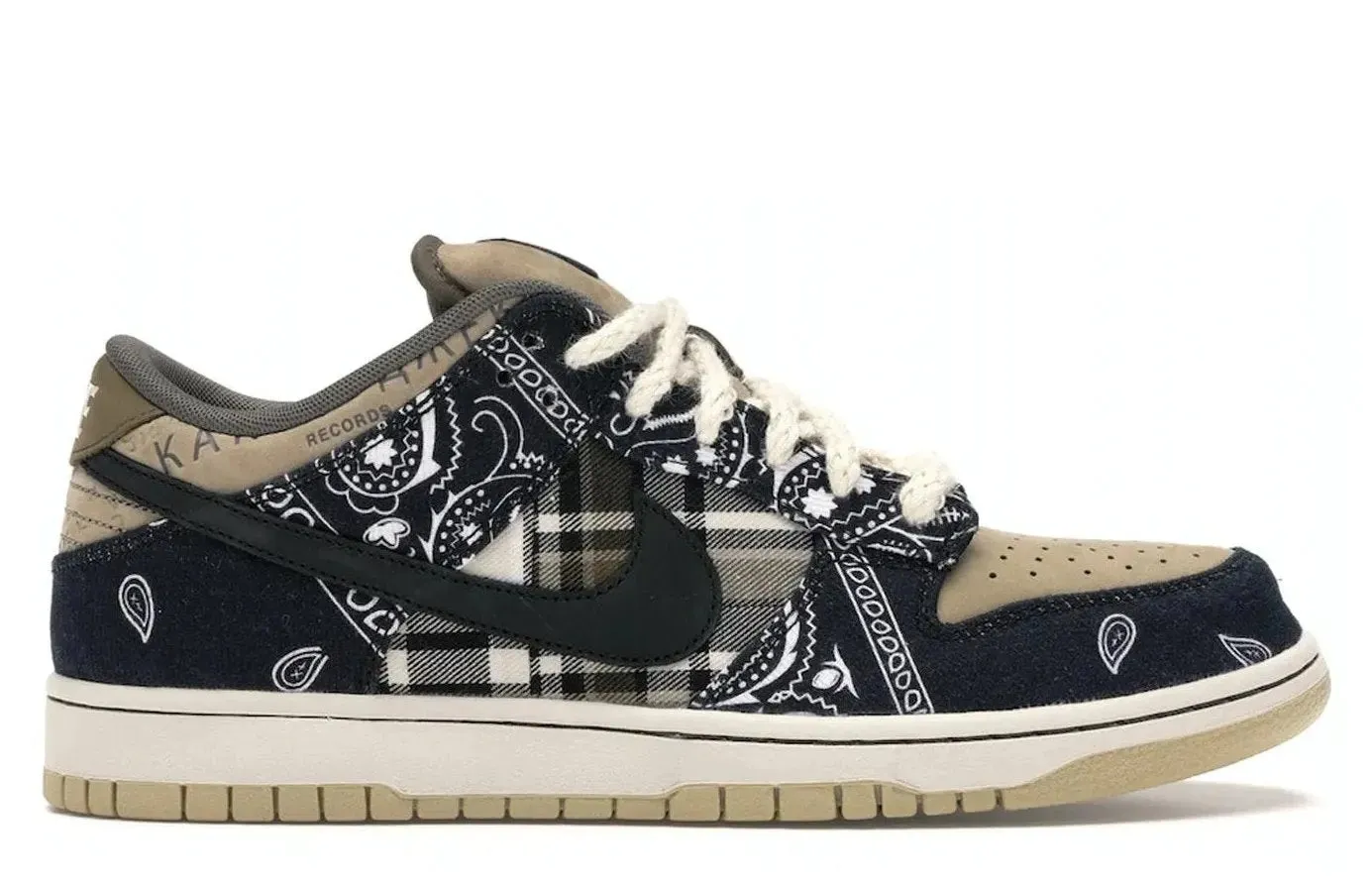 Nike SB Dunk Low Travis Scott (Regular Box) Light frame Comfortable Arch Cushion