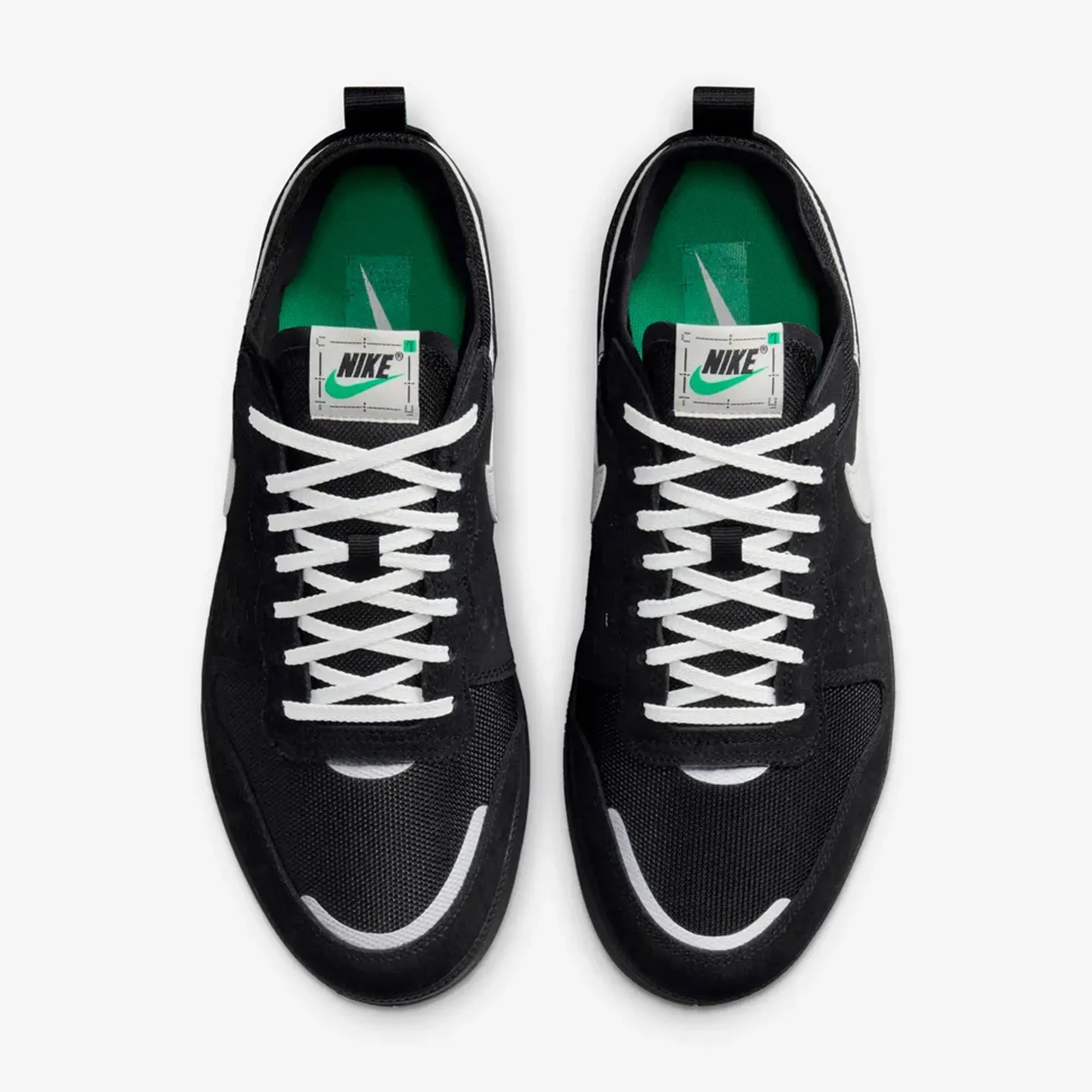 Nike | C1TY { BLACK/SUMMIT WHITE-STADIUM GREEN Sole Soft Satin Glow