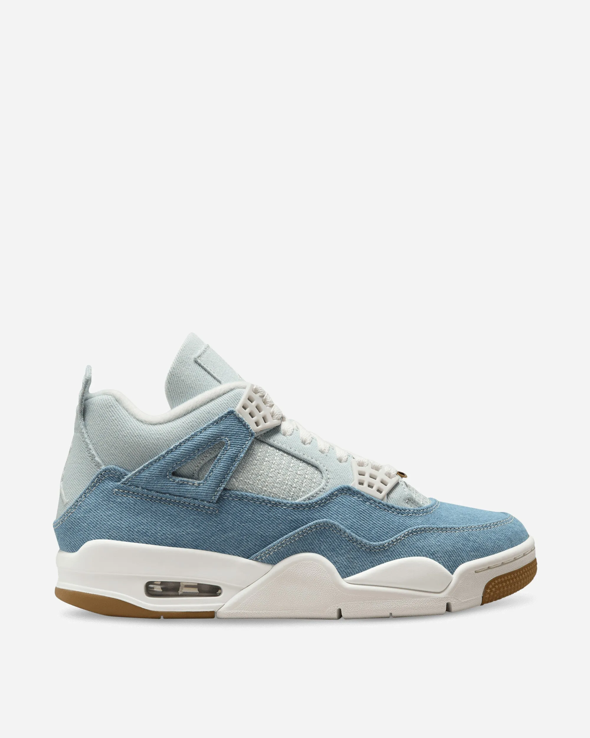 Women's Air Jordan 4 Sneakers Worn Blue Festival Vibe