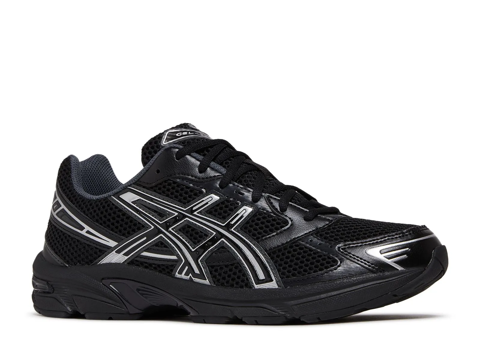 Non Slip Traction Asics Gel-1130 Black Pure Silver