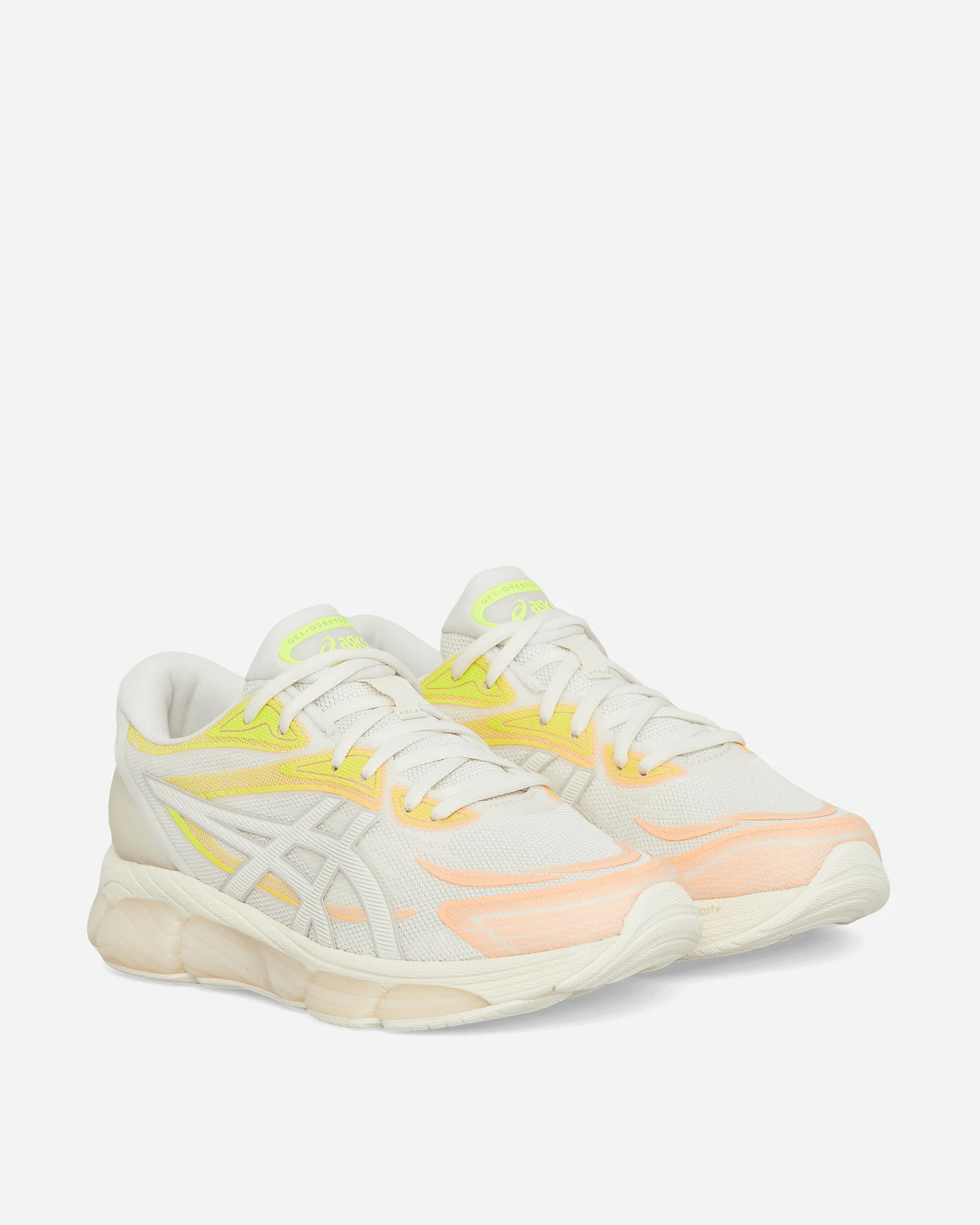 Pearl Shine Desert Run GEL-Quantum 360 VIII Paris Sneakers Cream / Safety Yellow