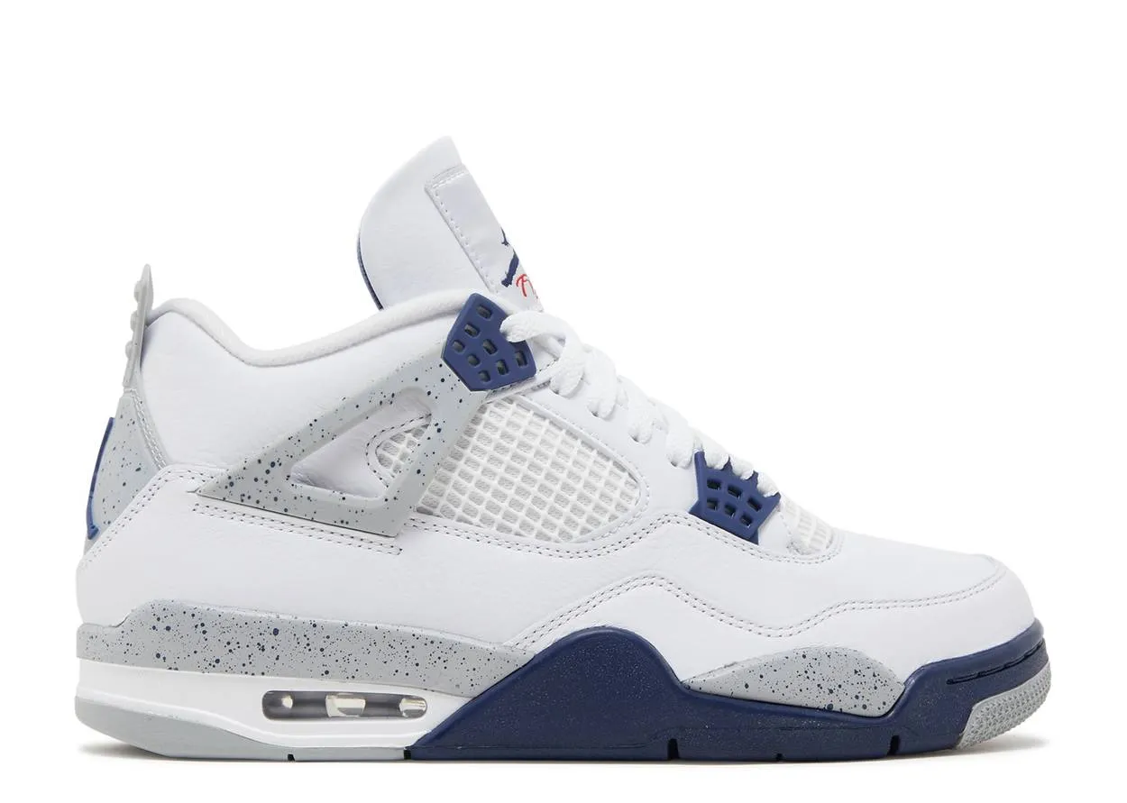 Air Jordan 4 Midnight Navy Warm Step Padded Touch