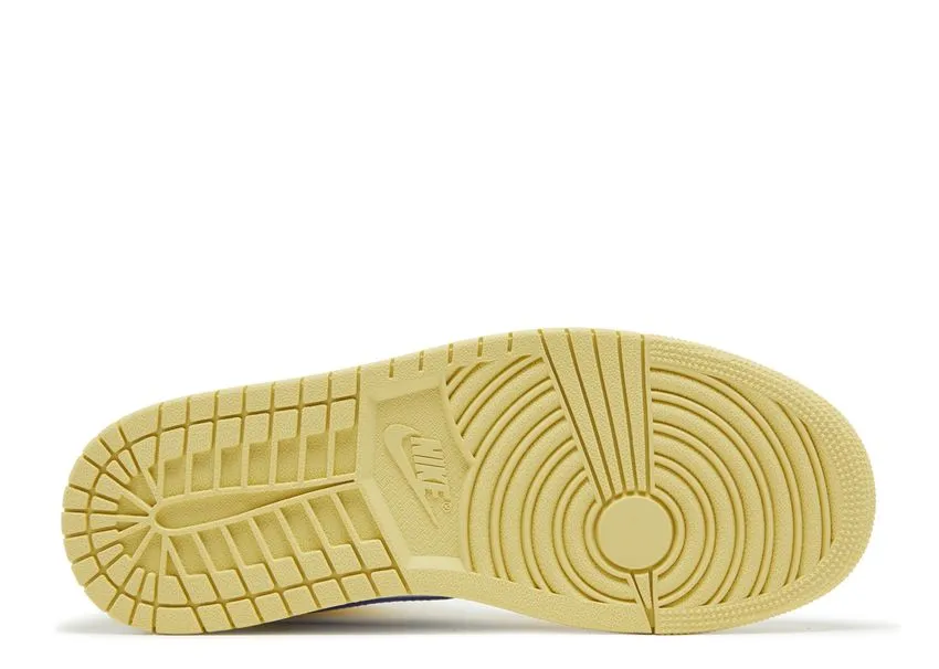 Smooth Entry Air Jordan 1 Mid Lemon Wash Lapis
