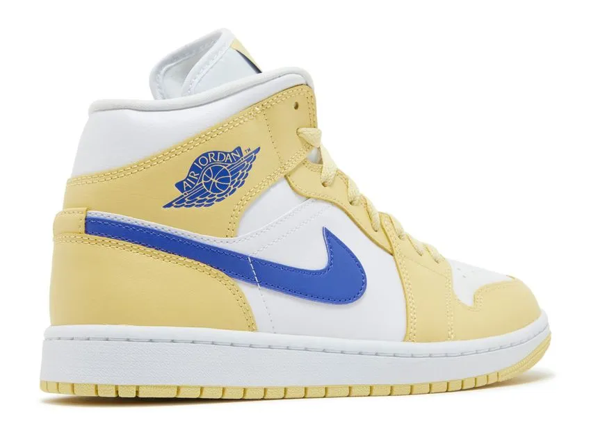 Range Step Air Jordan 1 Mid Lemon Wash Lapis