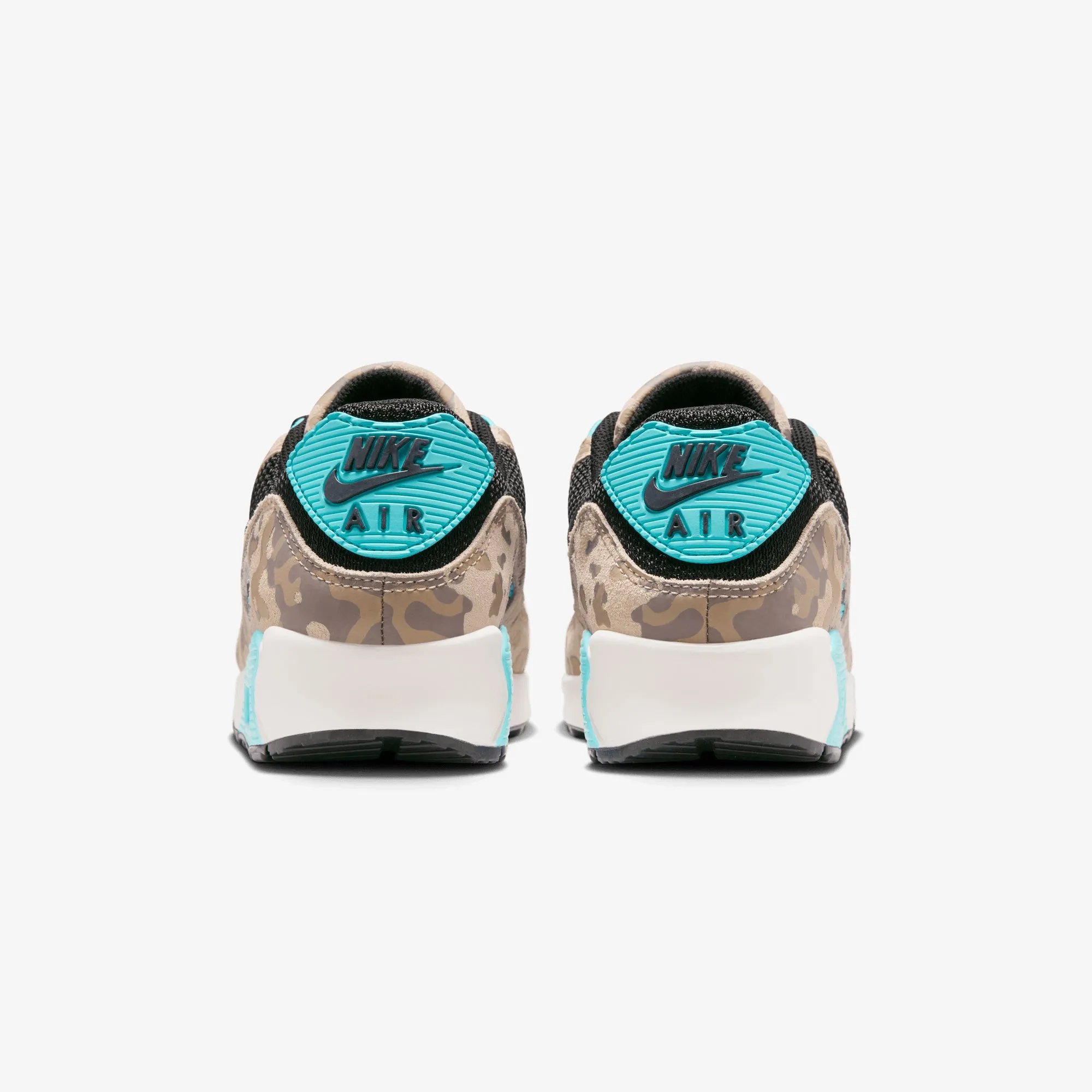 Nike | AIR MAX 90 { SANDDRIFT/BLACK-AURORA GREEN-KHAKI Scandi Clean Wool Warm