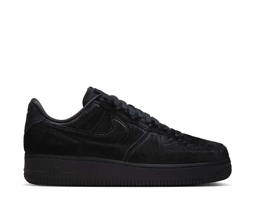 Lean Look Nike Air Force 1 '07 W "Off Noir Pony Hair"