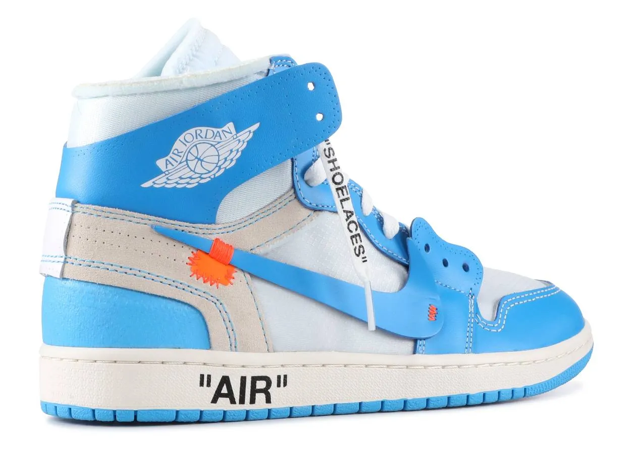 Hill Stroll Air Jordan 1 Retro High Off-White University Blue