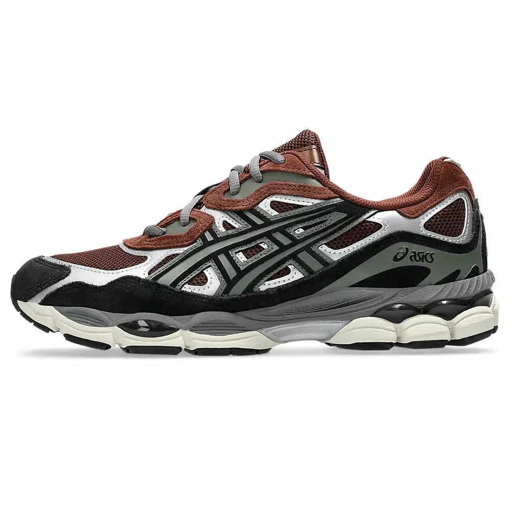 Tough Rubber Neutral Control Asics GEL-NYC Reddish Brown and Black 1203A383-200