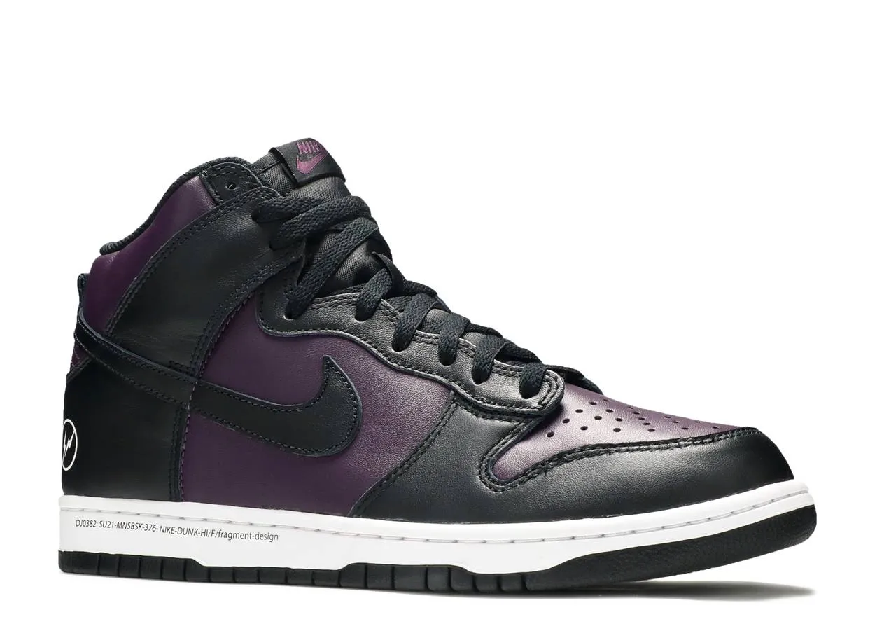 Nike Dunk High Fragment Design Beijing (2021) School Hike
