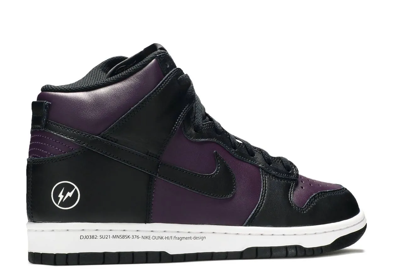 Fashionable Design Nike Dunk High Fragment Design Beijing (2021)